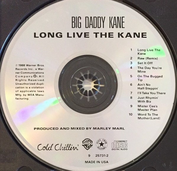 Long Live The Kane by Big Daddy Kane (CD 1988 Cold Chillin') in